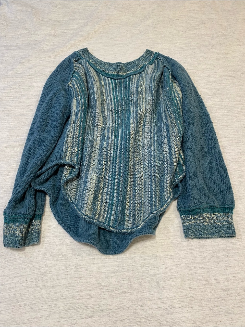 Anthropologie Daily Practice Sunrise Knit Loungewear Sweater XL